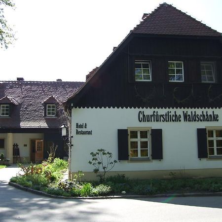 Churfuerstliche Waldschaenke Hotel Морицбург Екстериор снимка